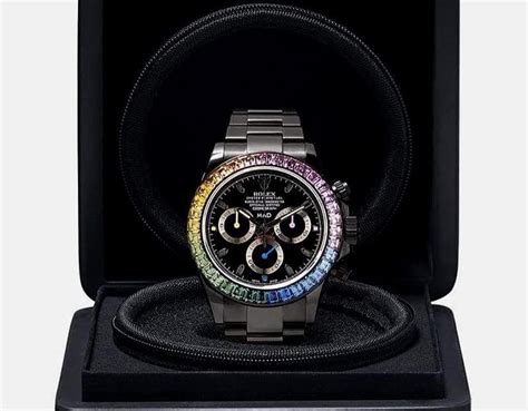 rolex mad paris rainbow|Rolex Daytona Cops Striking Sapphire Rainbow Update Courtesy .